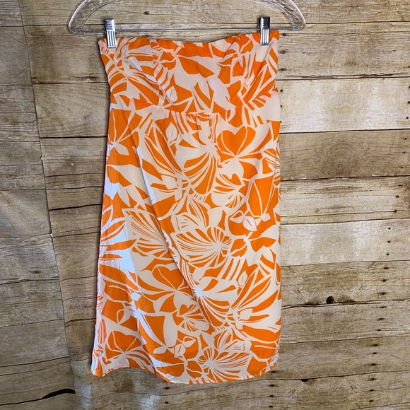 American Eagle Outfitters Dresses & Skirts - American Eagle Outfitters Strapless Orange Dress